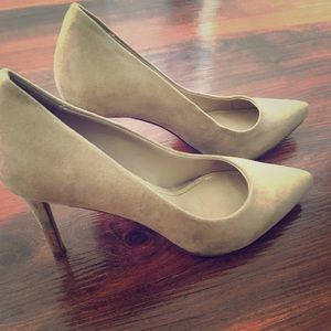 Aldo Nude Work Heels